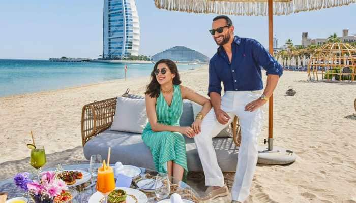 EXCLUSIVE: Saif Ali Khan And Daughter Sara Ali Khan&#039;s FIRST PICS From Ad Commercial Takes You On A Dubai Trip!