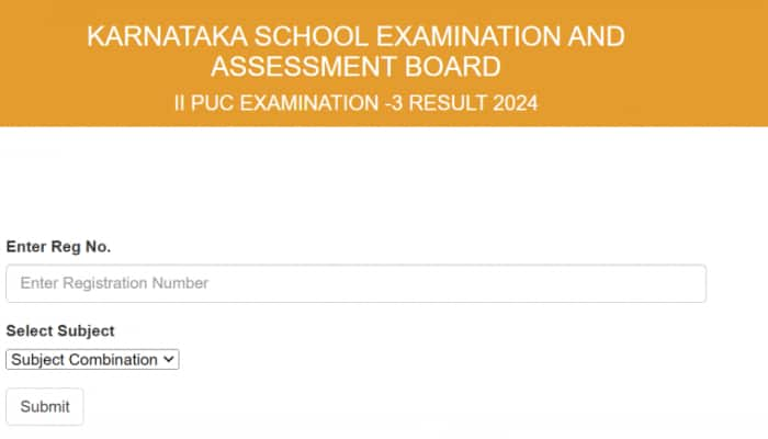 Karnataka 2nd PUC Exam 3 Result 2024 Released At karresults.nic.in- Check Direct Link Here