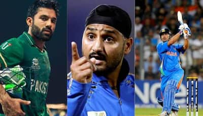 'What Are You Smoking': Harbhajan Singh Blasts Pakistani Journalist For Comparing Mohammad Rizwan And MS Dhoni