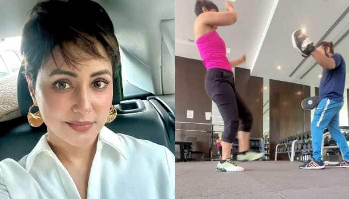 Hina Khan Shares New Workout Video Amid Chemotherapy; &#039;One Step At A Time&#039;