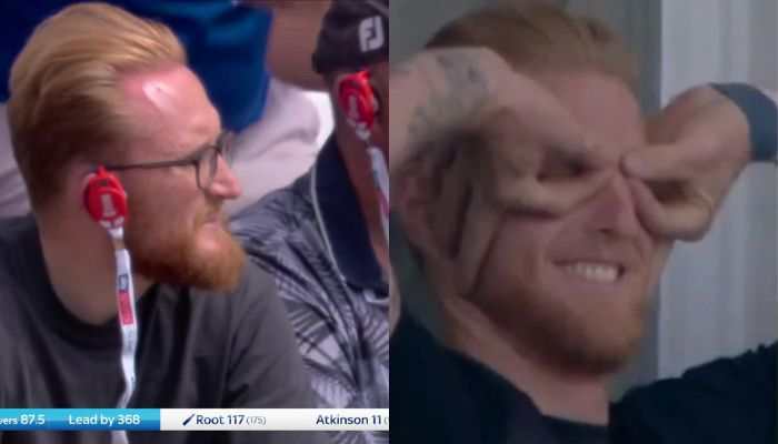 Ben Stokes&#039; Hilarious Reaction To Look-A-Like In Crowd Steals Spotlight During Thrilling England Vs West Indies Test, Video Goes Viral