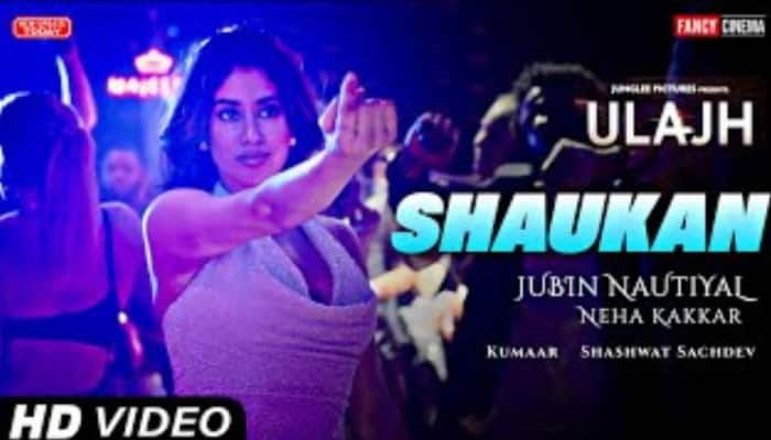 Uljah Song: Shaukan Track Featuring Janhvi Kapoor Sets The Party Mode Right - Watch