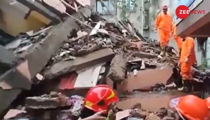 Maharashtra: Four-Storey Building Collapses In Navi Mumbai's Belapur, Search On For 1 Feared Trapped Maharashtra: Four-Storey Building Collapses In Navi Mumbai's Belapur, Search On For 1 Feared Trapped
