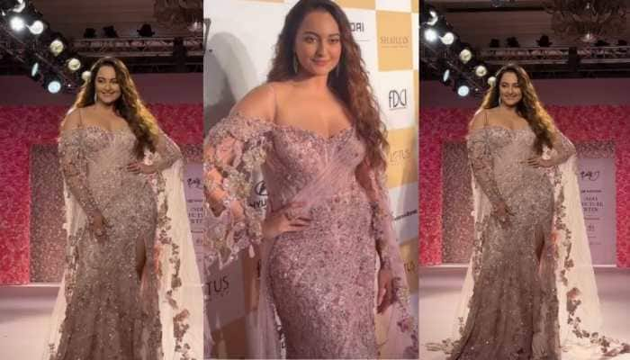 India Couture Week 2024: Sonakshi Sinha Shines As Muse For Dolly J; &#039;Glam and Feminine&#039;