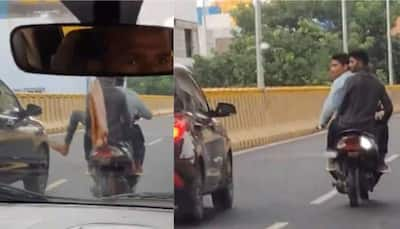 Bengaluru Police Arrests Bikers Attacking Moving Car; Disturbing Video Viral-Watch