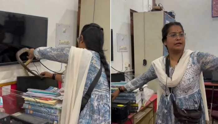 &#039;Brave&#039;: Woman Catches Snake With Ease; Viral Video Impresses Netizens