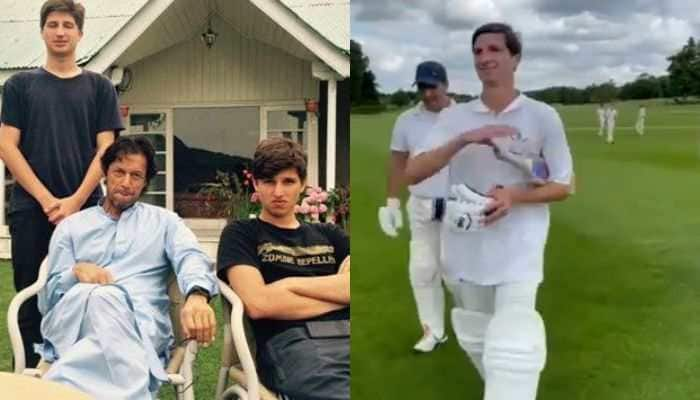 Imran Khan&#039;s Son Makes Debut In Professional Cricket, Former Pakistan Captain&#039;s Wife Shares Video - Watch