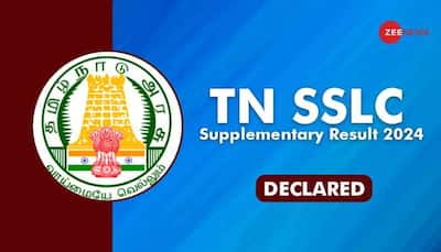 TN SSLC Supplementary Result 2024: Class 10th DECLARED At dge.tn.gov.in- Check Direct Link Here