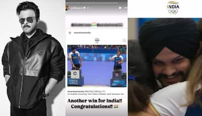 Anil Kapoor Salutes Shooting Stars: Manu Bhaker And Sarabjot Singh's Air Pistol Triumph