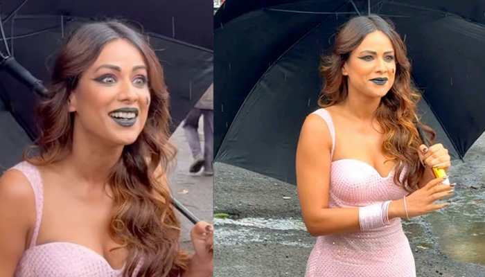 'Naagin' Nia Sharma Steps Out Wearing Black Lipstick, 'Shocked' Netizens Call Her 'Bhootni' - Watch