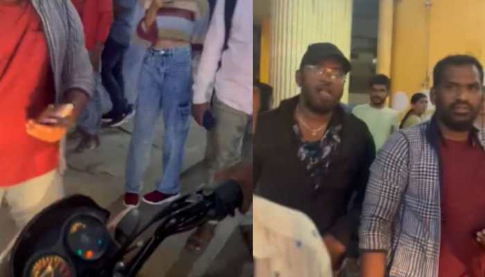 Watch Video- Bengaluru City Auto Drivers Harass Man For Booking Uber Bike Taxi