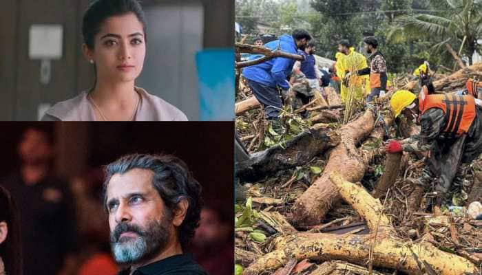 Wayanad Landslide Tragedy: Chiyaan Vikram Donates Rs 20 Lakh, Rashmika Mandanna Rs 10 Lakh To CMO Kerala Relief Fund