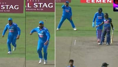 IND vs SL 2nd ODI: Rohit Sharma Hilariously Threatens To Punch Washington Sundar - WATCH