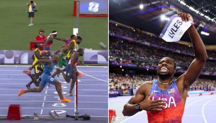 Paris Olympics 2024: Noah Lyles Takes Away Gold By Whisker In Men&#039;s 100m Final - WATCH