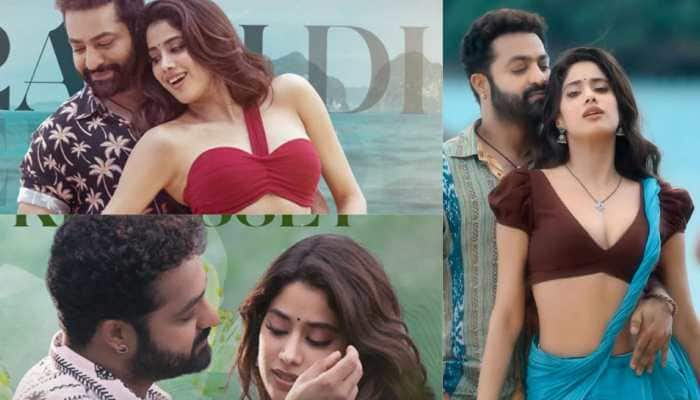 Janhvi Kapoor And Jr NTR&#039;s Sizzling Chemistry In Devara Song Is Piping Hot, Fans Shout &#039;Welcome To Tollywood&#039;