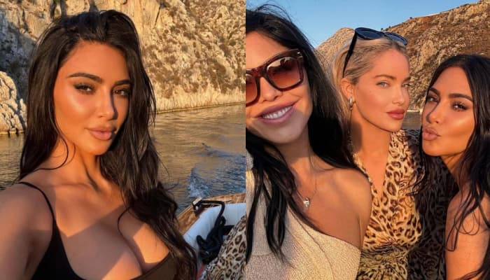 Kim Kardashian&#039;s Sun-Kissed Greek Adventure - See Pic