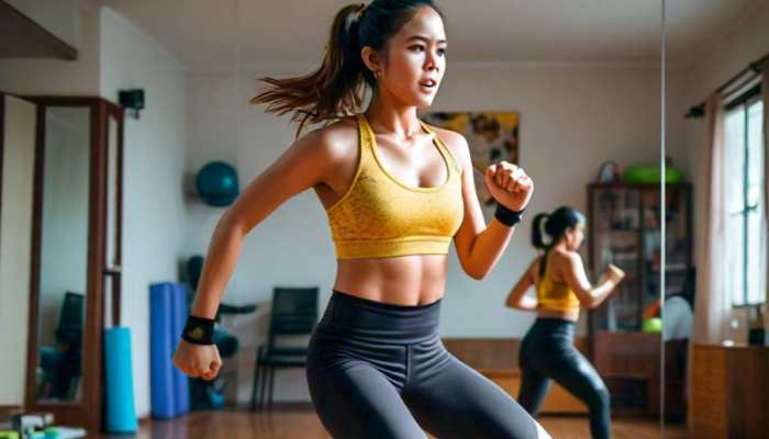 Tuesday Morning Blues? Shake Them Off With These Energetic Indoor Workouts