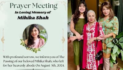 Veteran Actress Sushma Seth's Granddaughter Mihika Shah Dies, Mother Divya Seth Shares Sorrowful News On Social Media