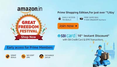 Amazon Great Freedom Festival Sale 2024: Offers On Cameras 