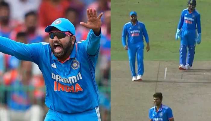 Rohit Sharma’s Sinhalese Language Pep Talk During India vs Sri Lanka 3rd ODI: &#039;Anna Hari&#039; For Motivation, &#039;Meka Hari&#039; For A Good Laugh- WATCH