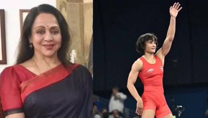 Hema Malini Calls Vinesh Phogat Heroine Of Olympics; Netizens Shame Her For Damage Control 