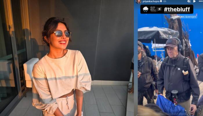 Priyanka Chopra Gives Glimpse Into Rainy Days From The Sets Of 'The Bluff'