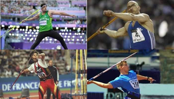 What Is World Record for Longest Javelin Throw? Where Does Arshad Nadeem's 92.97m Olympics Record Throw Rank? - In Pics