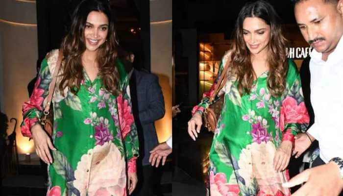 Deepika Padukone Flaunts Her Fully Grown Baby Bump Amid Rumours Of Delivering Baby Boy