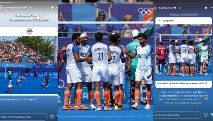 Bollywood Stars Unite To Congratulate Indian Men&#039;s Hockey Team On Paris Olympics Bronze Medal