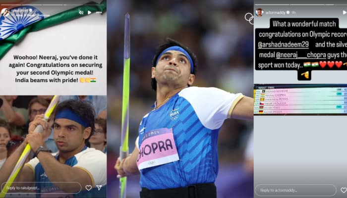 Paris Olympics: Madhavan, Vicky Kaushal Congratulate Athlete Neeraj Chopra On Silver Medal