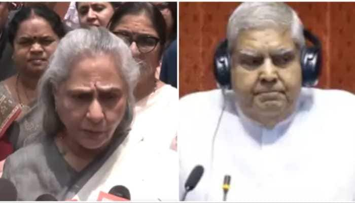 Opposition Stages Walkout After Jagdeep Dhankar-Jaya Bachchan&#039;s Angry Faceoff