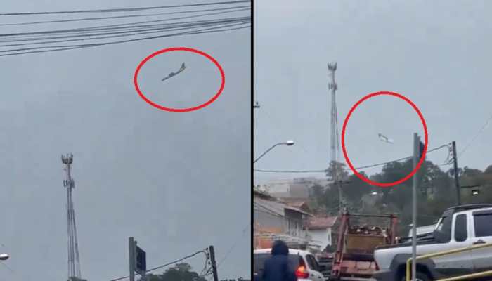 Watch: Terrifying Plane Crash In Brazil Captured On Video With 62 ...