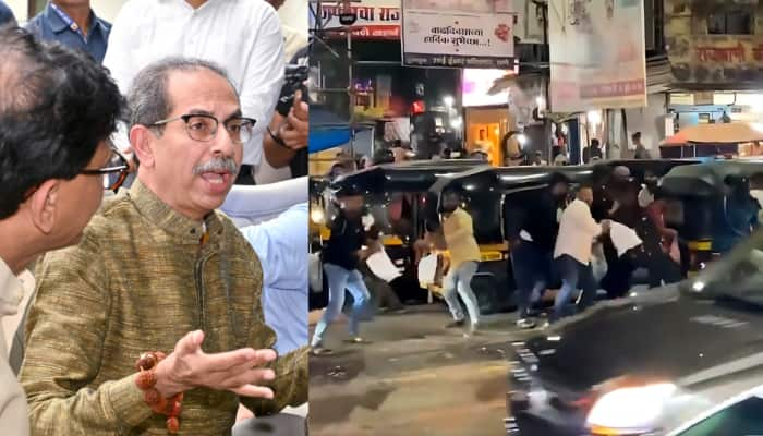 Watch: Uddhav Thackeray&#039;s Convoy Hit By Cow Dung, Coconuts After Beetel Nut Incident, 20 Detained 