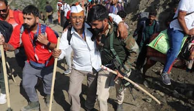 Another Batch Of Pilgrims Leaves for Amarnath Yatra Amid Heightened Security 