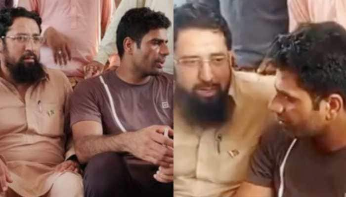 Pakistan&#039;s Gold Medalist Arshad Nadeem’s Photo, Video With Lashkar-e-Taiba Associate Muhammad Harris Dar Go Viral- Watch