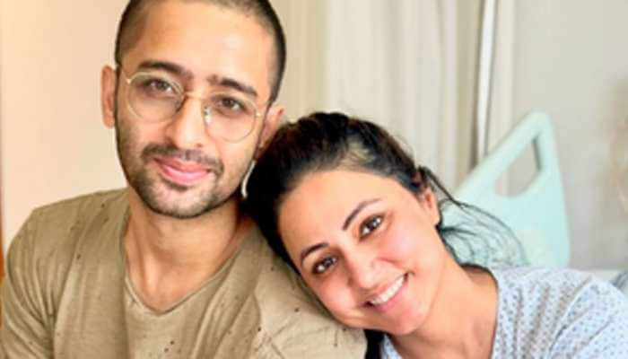 Shaheer Sheikh Visits BFF And Cancer Warrior Hina Khan In Hospital; Writes &#039;You Are Fiery, Fearless&#039;