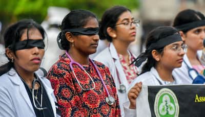 Kolkata Doctor Rape-Murder: RG Kar Hospital Nurses Protest After Goons Vandalise Premises