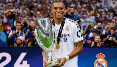 Kylian Mbappe Scores On Debut For Real Madrid In Win Over Atalanta In UEFA Super Cup 2024