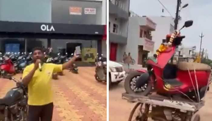 &quot;Lut Gye Hum Ola (Scooter) Le kar&quot;, Customer&#039;s Unique Protest Video Goes Viral - Watch