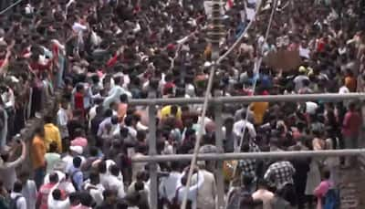 Thousands Protest In Thane Against Sexual Abuse Of 2 Minors At School, Stones Pelted At Cops 