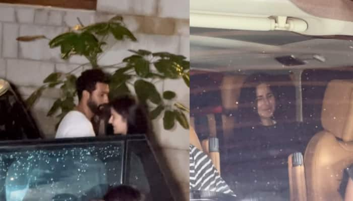 Vicky Kaushal And Katrina Kaif Spotted Beaming With Joy Outside Zoya Akhtar&#039;s Residence