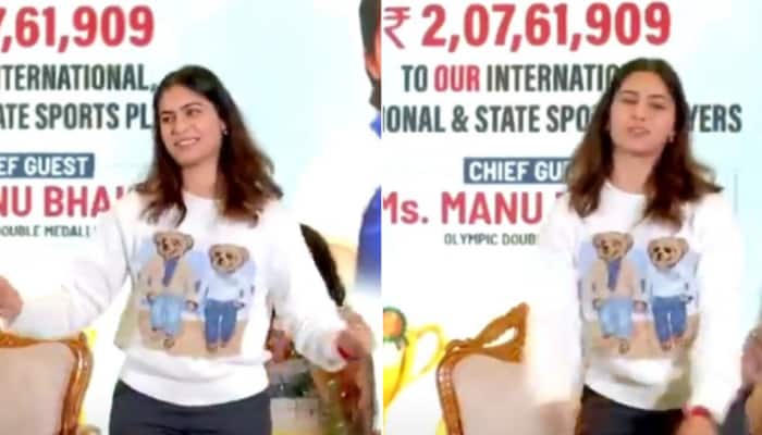 WATCH: Paris Olympics Medalist Manu Bhaker Shakes A Leg On 'Kala Chashma', Video Goes Viral