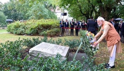 PM Narendra Modi Pays Homage At Kolhapur Memorial In Warsaw