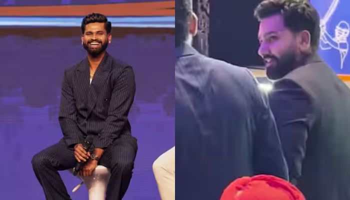 Shreyas Iyer&#039;s Heartfelt Gesture For Rohit Sharma Steals The Spotlight At Award Ceremony, Video Goes Viral