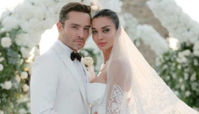 Amy Jackson, Ed Westwick Say &#039;I Do&#039;; Shares First Photos From Dreamy Italian Wedding