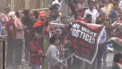 Watch: Chaos Ensues On Kolkata Streets, Barricades Overrun, Water Cannons Used On 'Nabanna Abhijan' Protestors