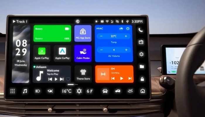 Full Infotainment Guaranteed! Upcoming MG Windsor EV To Have 15.6-inch Touchscreen, Reveals Teaser