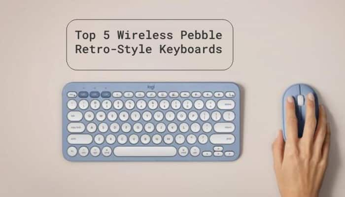 Top 5 Wireless Pebble Retro-Style Keyboards to Add to Your Setup