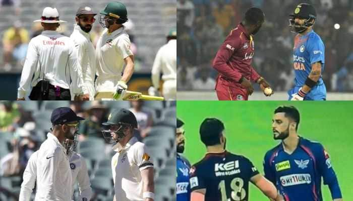 Virat Kohli’s Top 10 On-field Fights: From Gautam Gambhir To Naveen-ul-Haq - In Pics