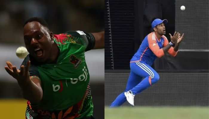 Odean Smith Recreates Suryakumar Yadav&#039;s Iconic Catch In CPL 2024, Video Goes Viral - Watch